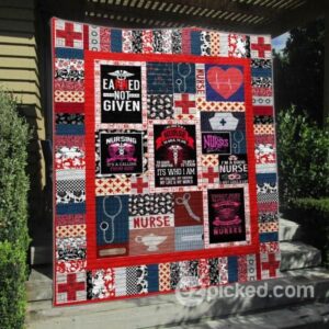 Nursing Is A Calling From God Quilt Blanket Vd14  Quilt